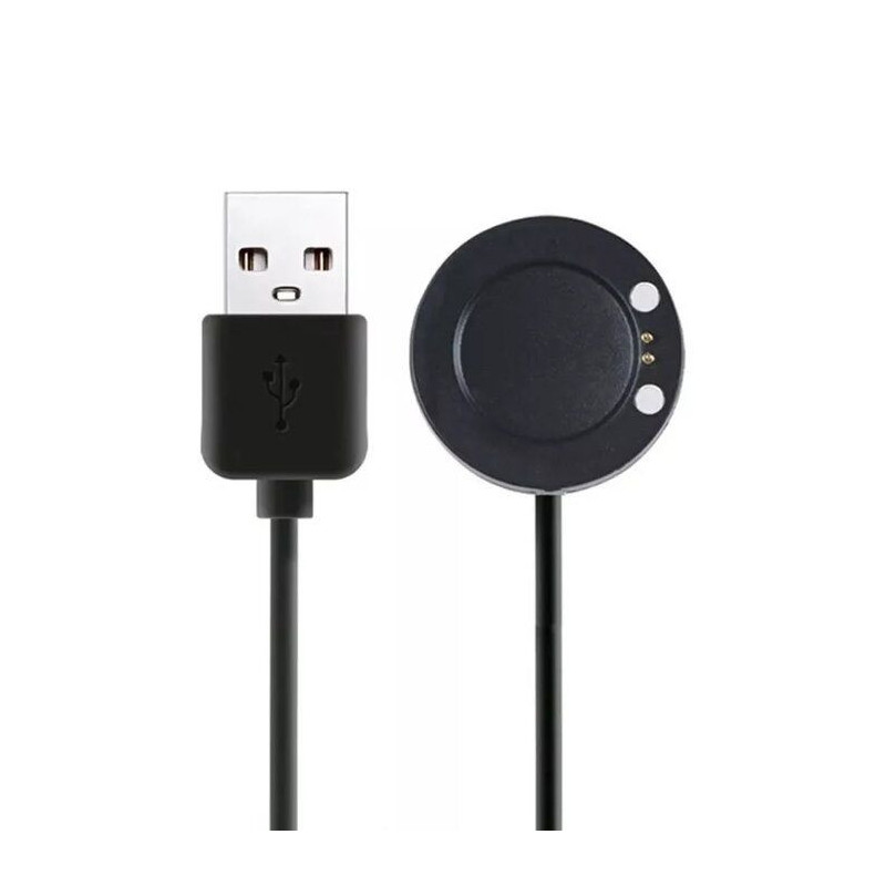 iWear CH5 Universal USB 1m Power Cable Smart Watch 2-pin round magnetic charger pad