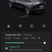 iLike EV Charge Portable Type 2 Charger 5m Adjustable 10A-32A 22 kW 3-Phase IP66 Black