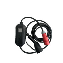 „iLike EV Charge“ nešiojamas 2 tipo įkroviklis, 5 m, reguliuojamas, 10A–32A, 22 kW, 3 fazių, IP66, juodas