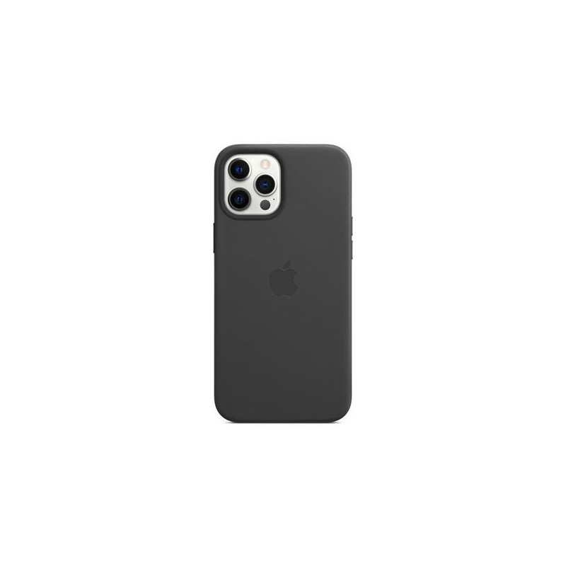 Apple Leather Case with MagSafe for iPhone 12 Pro Max Black