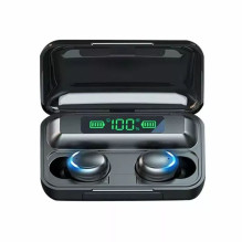 WoW 5C Sport &amp; Leisure Super-Fit TWS Bluetooth 5.1 Stereo Earphones with HD Mic LED charging USB