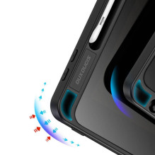 Dux Ducis DUX DUCIS dėklas MAGI su pieštuko dėklu, skirtas iPad 10.9 (2022), juodas