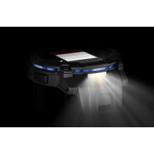 Garmin Instinct 3 - 50 mm, Supernova Edition, AMOLED, Black / Bolt blue sports watch