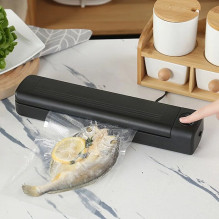 IVY VCM1 Vacuum Sealer Machine for Food Storage with LED Display Black