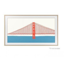 „Samsung“ 85 colių rėmelis su tiko medienos rėmeliu QBC / QMC serija