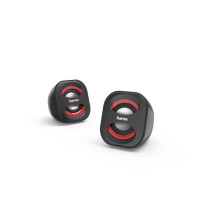 Hama Sonic Mobil 183 Notebook Speaker Black Red Hama Sonic Mobil 183 Notebook Speaker Black Red