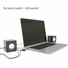 Hama Sonic Mobil 185 Notebook Speaker Black Silver