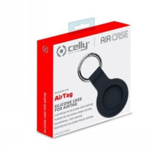 CELLY CELLY AIRCASETAG - AIRTAG SILICONE CASE - BLACK