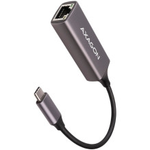 Axagon AXAGON ADE-TRC Type-C USB3.2 Gen 1 - Gigabit Ethernet 10 / 100 / 1000 Adapter, metal, titan grey