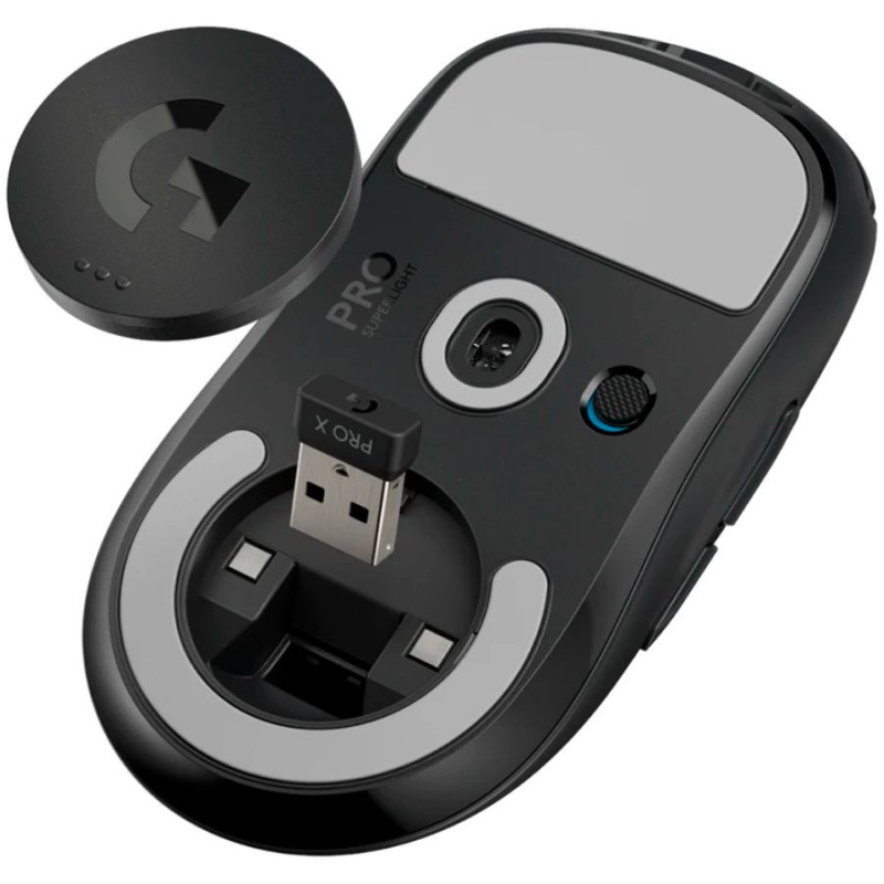 Logitech LOGITECH G PRO X SUPERLIGHT 2c compact wireless gaming mouse - BLACK - 2.4GHZ - EER2-933