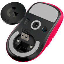 Logitech LOGITECH G PRO X SUPERLIGHT 2c compact wireless gaming mouse - PINK - 2.4GHZ- EER2-933
