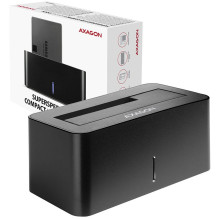 „Axagon AXAGON ADSA-SN USB3.0“ – 1 x SATA 6G HDD prijungimo stotelė, juoda