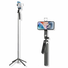 Elight P185S Super Long 1.8m Selfie Stick Tripod with Smarthone / 3 / 4 screw fix &amp; Shutter Button Black
