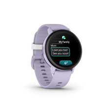 „Garmin Bounce 2“, GPS, „Wi-Fi“, LTE, vaikiškas laikrodis šviesiai violetinis