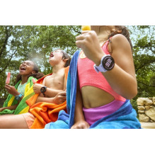 „Garmin Bounce 2“, GPS, „Wi-Fi“, LTE, vaikiškas laikrodis šviesiai violetinis