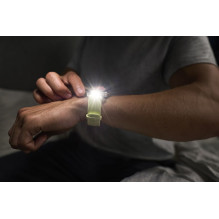 Garmin Venu 4 - 45mm, Silver with Citron Silicone band sports watch