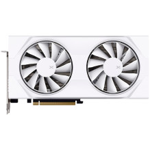 „XFX XFX Swift AMD Radeon RX 9060 XT OC“ 8 GB GDDR6 128 bitų vaizdo plokštė, balta, 2x HDMI, DP