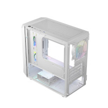 Computer Case - Logic Ports ARGB Mini White