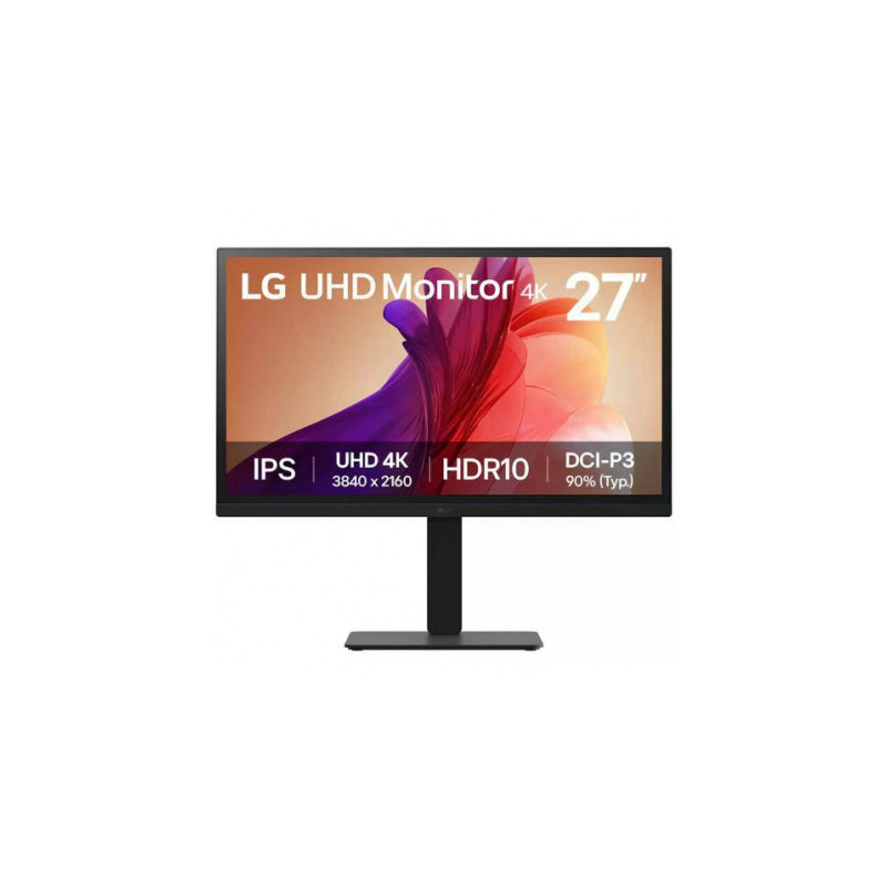 LG 27BA45U-B 27&quot; IPS 4K UHD 60Hz 5ms 16:9