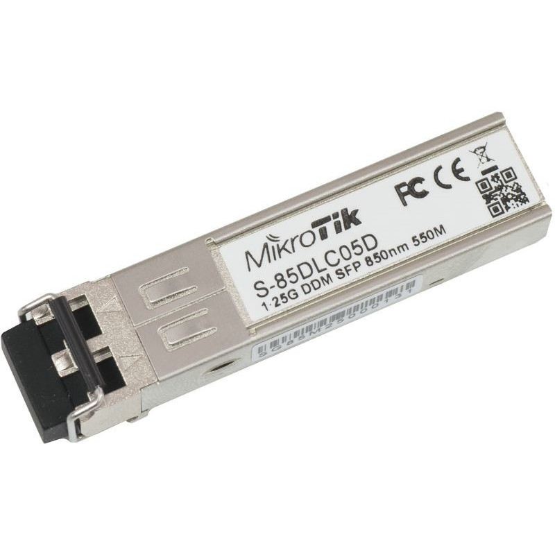 „Mikrotik S-85DLC05D“ tinklo siųstuvo-imtuvo modulis 1250 Mbit/s SFP 850 nm