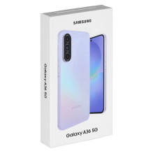 „Samsung Galaxy A36“ 17 cm (6,7 colio) dviejų SIM kortelių „Android 15“ 5G USB C tipo 6 GB 128 GB 5000 mAh Levandų spalv