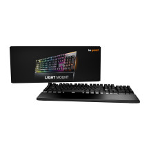 be quiet! Light Mount Silent Linear US ANSI keyboard Gaming USB QWERTY US English Black