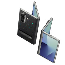 Dux Ducis Stex Case for Samsung Galaxy Z Fold 7 with 360° Stand - Black