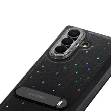 Dux Ducis Stex Case for Samsung Galaxy Z Fold 7 with 360° Stand - Black