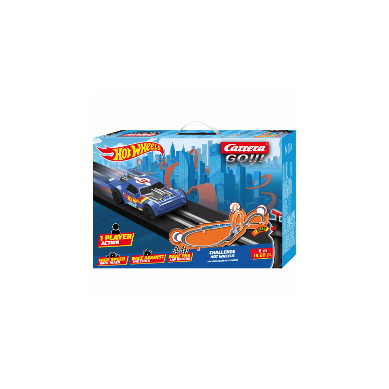 Carrera Carrera GO!!! Iššūkis – „Hot Wheels“ lenktynių trasa