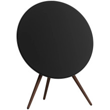 Beosound A9 5th Gen Speaker Black Anthracite (Back Black / Cover Black / Legs Dark Oak)