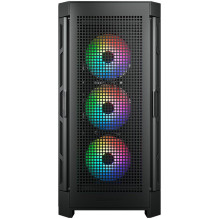 COUGAR DUOFACE PRO RGB PC Case, Mid Tower, Black