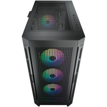 COUGAR DUOFACE PRO RGB PC Case, Mid Tower, Black