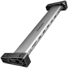 AXAGON HMC-10HLS, USB 5Gbps hub, 4x USB-A, HDMI 4K / 60Hz, RJ-45, SD / microSD, PD 100W, 25cm USB-C cable