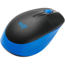 LOGITECH M190 belaidė pelė – MĖLYNA