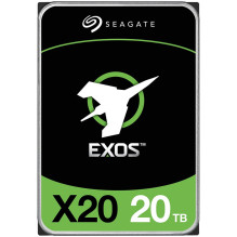SEAGATE HDD Server Exos X20 HDD 512E / 4KN ( 3.5' / 20TB / SATA 6Gb / s / 7200rpm)