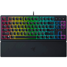 Razer Ornata V3 Tenkeyless, Low Profile Gaming Keyboard, US Layout, 8 Razer Chroma™ RGB Lighting Zones, Dedicated Media 