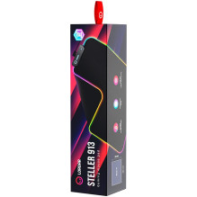 Lorgar Steller 913, Gaming mouse pad, High-speed surface, anti-slip rubber base, RGB backlight, USB connection, Lorgar W