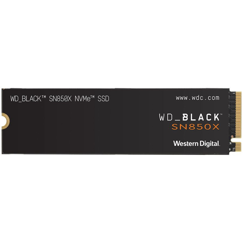 SSD WD Black SN850X 1TB M.2 2280 PCIe Gen4 x4 NVMe, Read / Write: 7300 / 6300 MBps, IOPS 800K / 1100K, TBW: 600