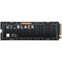 SSD WD Black SN850X HeatSink 2TB M.2 2280 PCIe Gen4 x4 NVMe, Read / Write: 7300 / 6600 MBps, IOPS 1200K / 1100K, TBW: 12