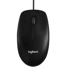 LOGITECH B100 Corded Mouse - BLACK - USB - B2B LOGITECH B100 Corded Mouse - BLACK - USB - B2B