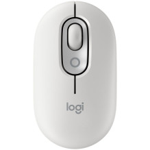 LOGITECH POP pelė su jaustukais – BALTA – BT – EMEA28i-935 – FY25,TERRA