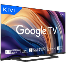TV KIVI 40F710QB 40\'\' LED FHD Google TV, Dolby Audio, HDR, Max Vivid