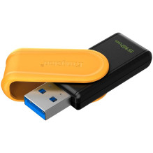 „Kingston“ 512 GB nešiojamasis USB 3.2 „Gen 1“ „DataTraveler Exodia S“ (juodas / geltonas)