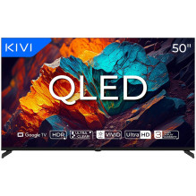 TV KIVI 50U720QB 50\'\' QLED 4K Google TV, Dolby Audio, Max Vivid, HDMI 2.1