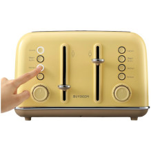 BUYDEEM 4 Slice Toaster, model DT640E, color Mellow Yellow, EU