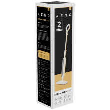 AENO Steam Mop SM2: 1200W, 130°C, IPX4, Tank Volume 275mL, 3 steam modes, self-standing