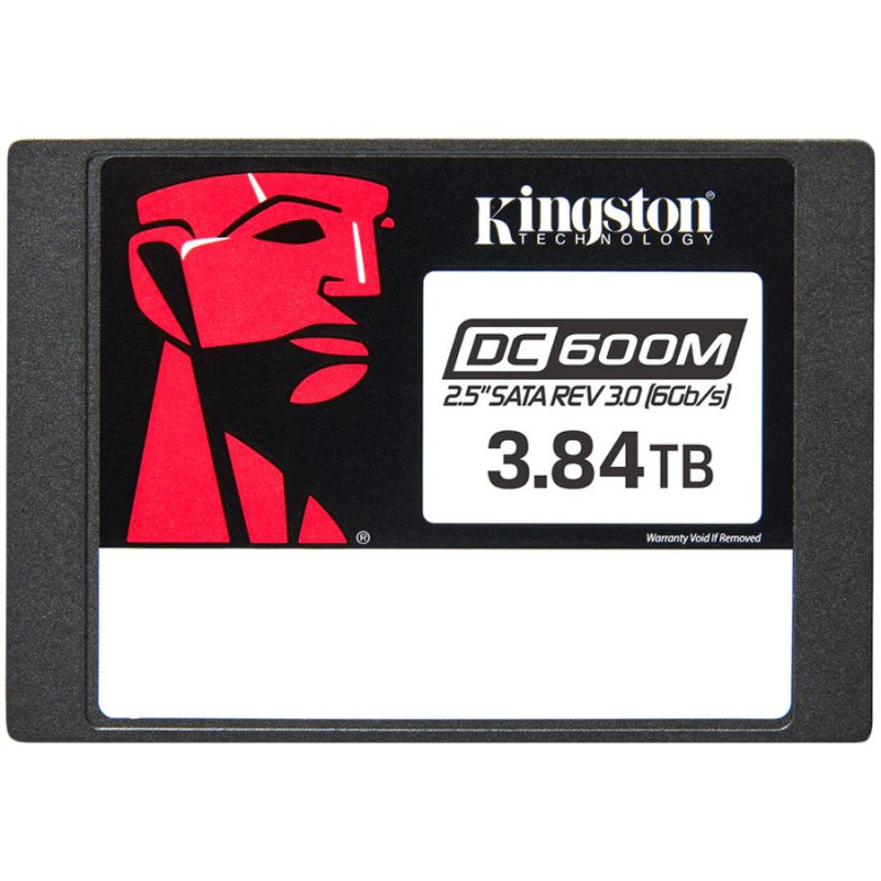 „Kingston 3840G DC600M“ (mišraus naudojimo) 2,5 colio „Enterprise“ SATA SSD