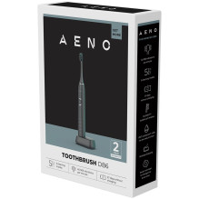 AENO Sonic Electric Toothbrush DB6: Black, 5 modes, wireless charging, 46000rpm, 40 days without charging, IPX7