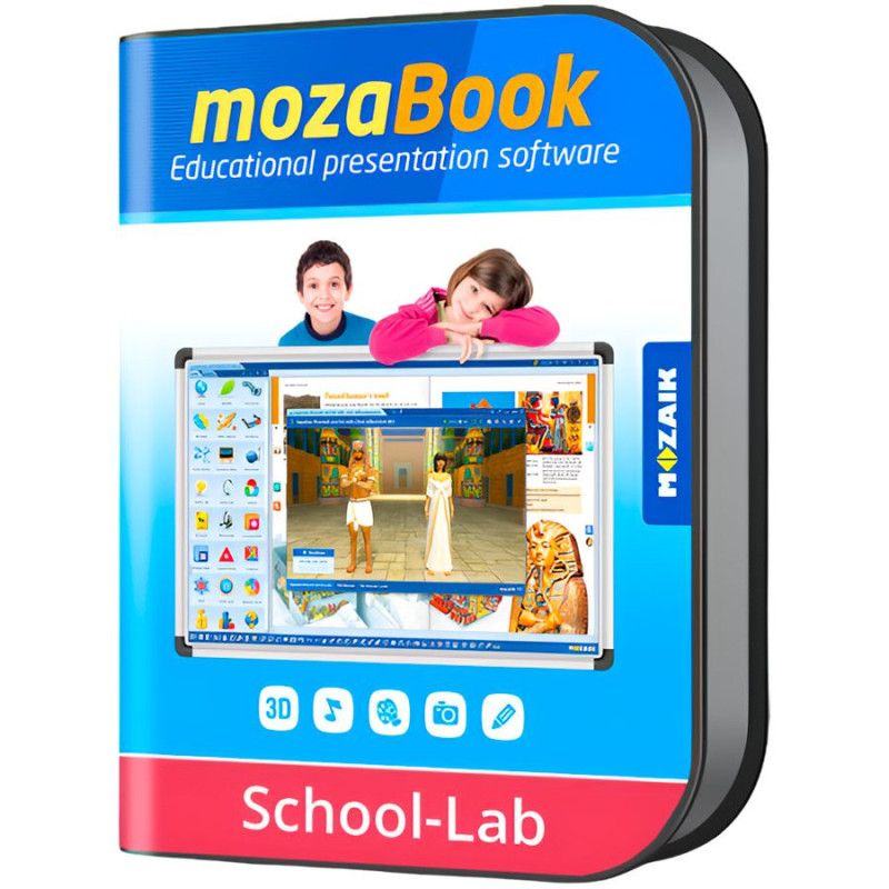mozaBook SCHOOL-LAB - one chosen language / one device / 1 Year