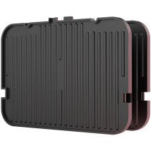 AENO \'\'Electric Grill EG5: 2000W, 2 šildymo režimai - Apatinė grilis, Abi grotelės, 6 iš anksto nustatytos programos, 